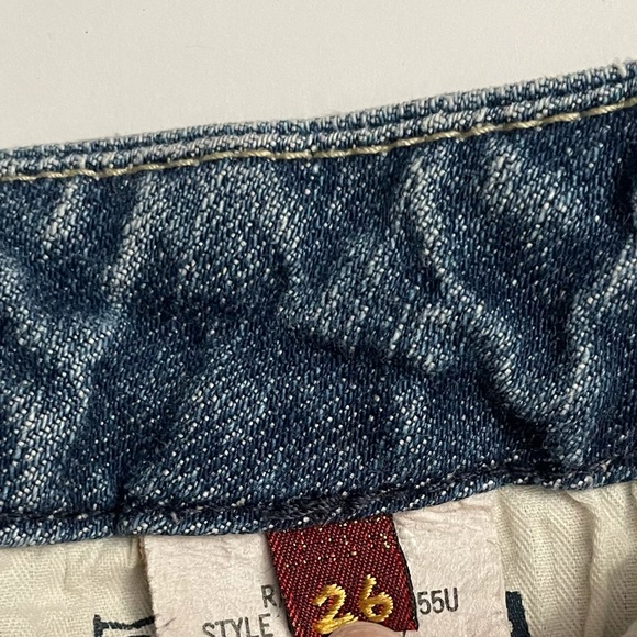 7 For All Mankind Denim Shorts - Picture 7 of 8